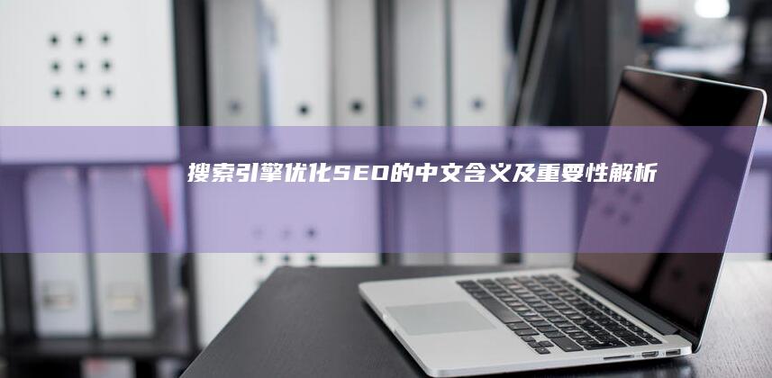 搜索引擎优化（SEO）的中文含义及重要性解析