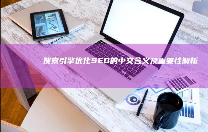 搜索引擎优化（SEO）的中文含义及重要性解析